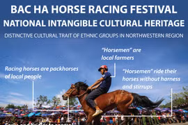 Bac Ha horse racing festival: National Intangible cultural heritage