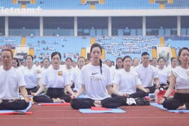 Yoga event with largest number of participants in Vietnam