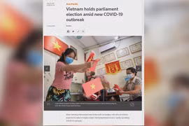 Vietnam’s elections attract int’l media coverage