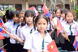 Nguyen Du school in Vientiane launches new school year