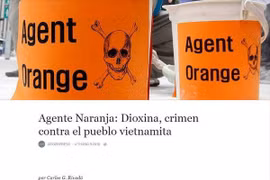 Argentine media highlights consequences of AO/dioxin in Vietnam 