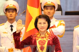 Nguyen Thi Kim Ngan elected as NA Chairwoman 