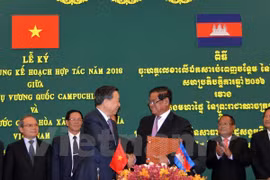 Vietnam, Cambodia boost cooperation in fighting crime 