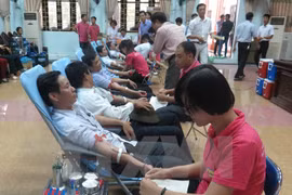 Country donates blood to save lives