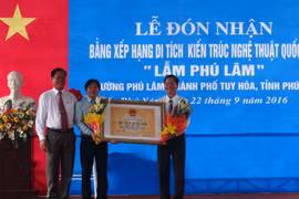 “Lam Phu Lam” in Phu Yen recognised national architectural relic