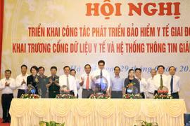 Health insurance data system goes online
