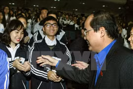 Youth dialogue celebrates upcoming NA election