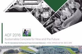 Int’l conference on sustainable concrete to open in Hanoi