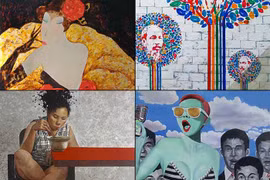 Vietnamese women past and present at art show 