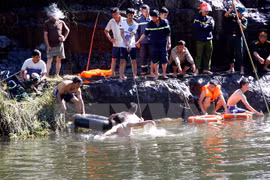 Lam Dong: Waterfall accident victim’s body found