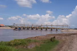 Tra Vinh announces salinity intrusion emergency