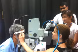 People in Mekong Delta to receive eye care