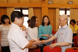 Hanoi voters raise opinions on various issues 