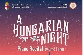 Hungarian pianist to perform at HCM City Conservatory 