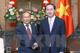 State President welcomes Cambodian Senior Minister 