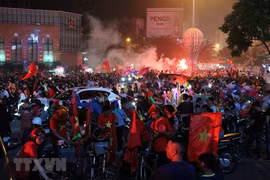 Vietnam awash in red as football team enters final