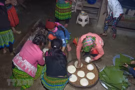 H’Mong people celebrate traditional New Year festival