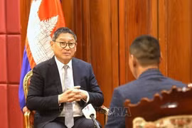 Cambodian Deputy Prime Minister and Minister of Foreign Affairs and International Cooperation Sok Chenda Sophea. (Photo: VNA) 
