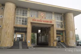 Hoanh Mo border gate in Quanh Ninh province. (Photo: congthuong.vn)