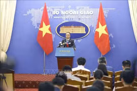 Deputy Spokesperson of the Ministry of Foreign Affairs Doan Khac Viet. (Photo: VNA)