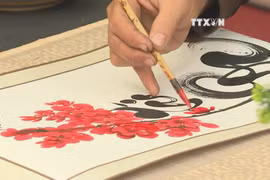 Tet calligraphy street opens in Ho Chi Minh City