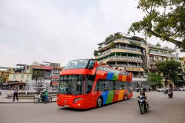 Hanoi launches double-storey bus service