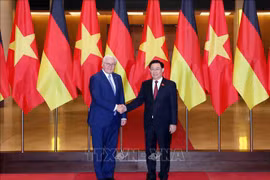 Top legislator meets with visiting German President
