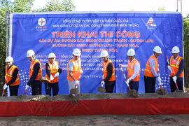 EVN kicks off circuit-3 500kV transmission line sections