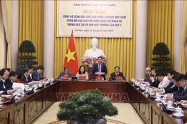 Two newly-adopted laws announced