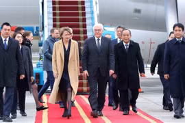 German President arrives in Hanoi, beginning state visit to Vietnam