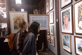 Vietnam’s largest-ever watercolour painting exhibition opens in Hanoi