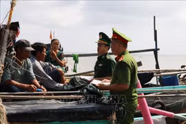 Tien Giang’s border guard force takes action to combat IUU fishing
