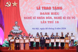 President attends announcement of People’s Artist, Meritorious Artist title winners