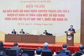 Full-time NA deputies convene fifth meeting in Hanoi