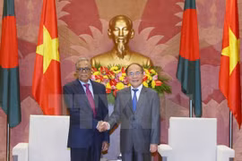 Chief legislator welcomes Bangladeshi President