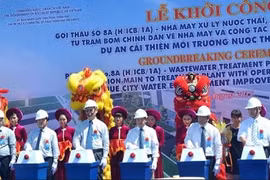 Hue city builds water treatment plant