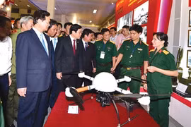 Exhibition features Vietnam’s 70-year achievements