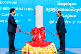 Cambodia captures border marker vandals