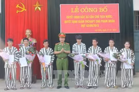 851 prisoners in Binh Thuan released ahead of national day
