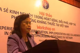  Antimicrobial resistance practices shared in Vietnam