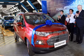 US Ambassador to Vietnam David Shear attends the debut of Ford EcoSport model.