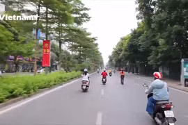 Hanoi streets are decorated to celebrate the Capital Liberation Day
