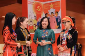 Some 30.2 percent of deputies of the 15th National Assembly and nearly 30 percent of all-level People’s Councils for the 2021-2026 term are women. Illustrative photo. (Source: VNA)