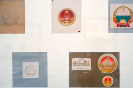 Original drafts of Vietnam's national emblem on display