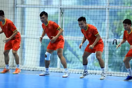 Vietnam futsal team readies for 2021 World Cup