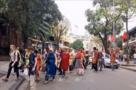Tourist arrivals in Hanoi reach 12.33 mln 