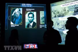 Photos of late President Ho Chi Minh in Russia