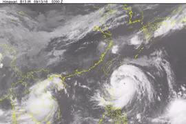 Super typhoon Meranti moving towards East Sea