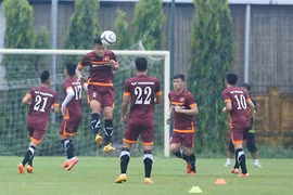 Vietnamese football team to train abroad for AFF Cup 