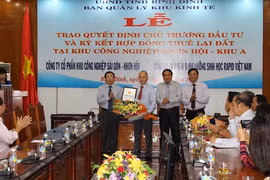 Binh Dinh licenses three new pharma, cosmetics projects